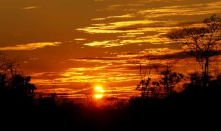 日落西山红霞飞 日落西山红霞飞